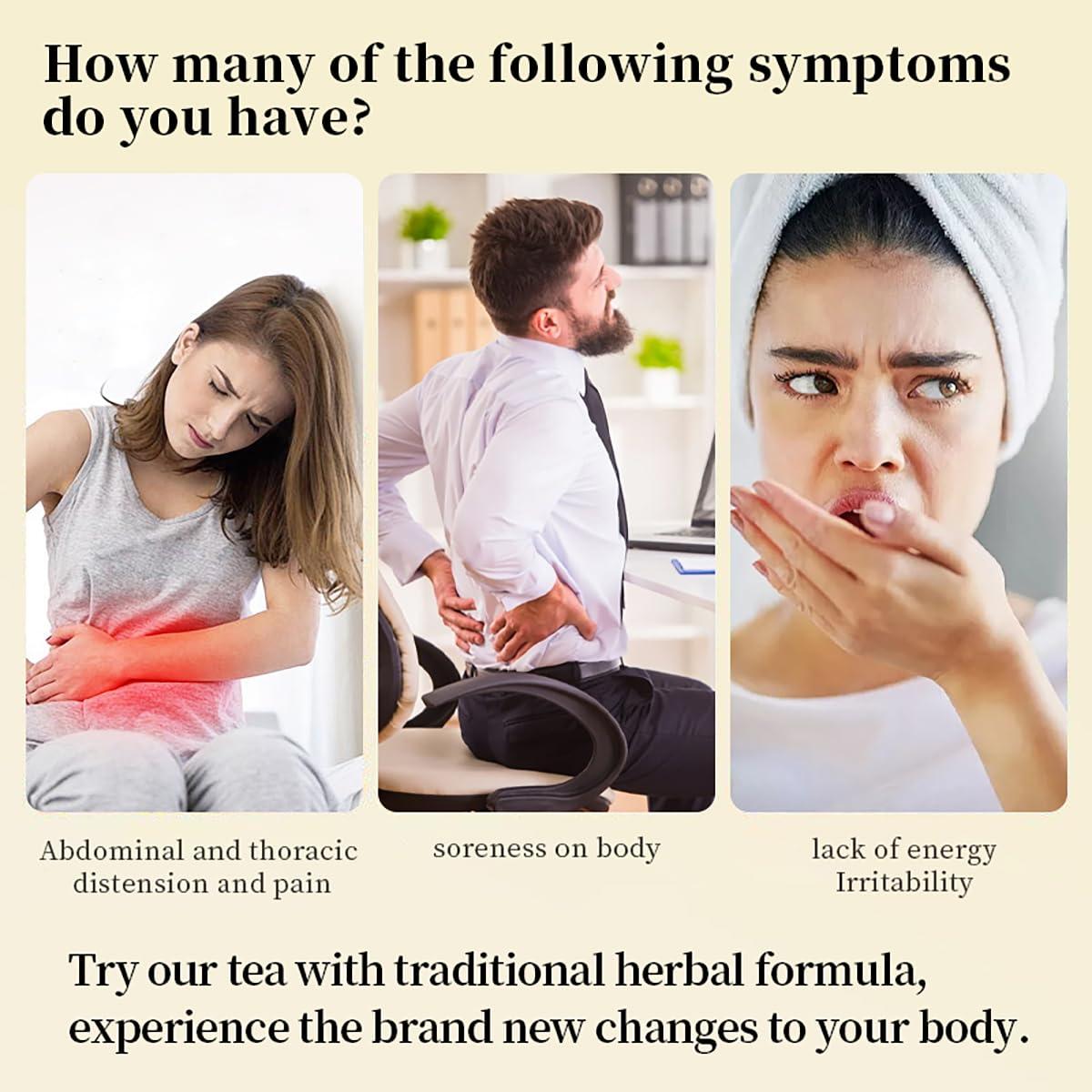 SIRDIKA Dandelion Wolfberry Tea - Kidneys & Liver Health Tea, Seven Herbal Ingredients Natural Blend, Dandelion Chinese Wolfberry Tea Bags Organic 120g/12PC (1Bag(12Pcs))