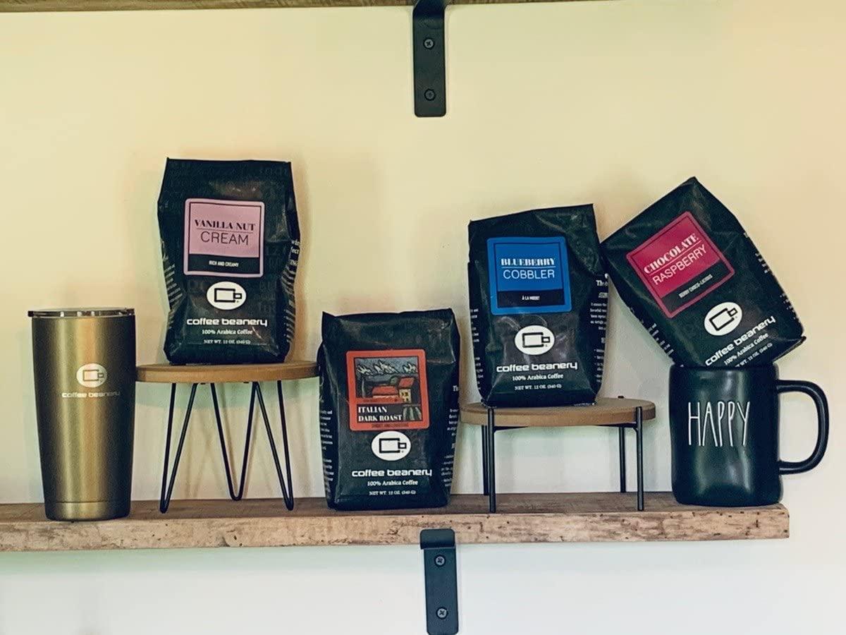 Coffee Beanery Vanilla Macadamia Nut Flavored Coffee, Specialty Arabica Coffee, Medium Roast, 3LB, Fine