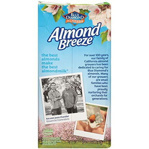 Blue Diamond Almonds Almond Breeze Dairy Free Almondmilk, Original, 64 Ounce (Pack of 8)
