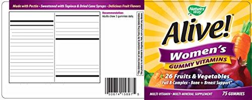Nature's Way Natures Way Alive - Women's Gummy Vitamins 75 Count