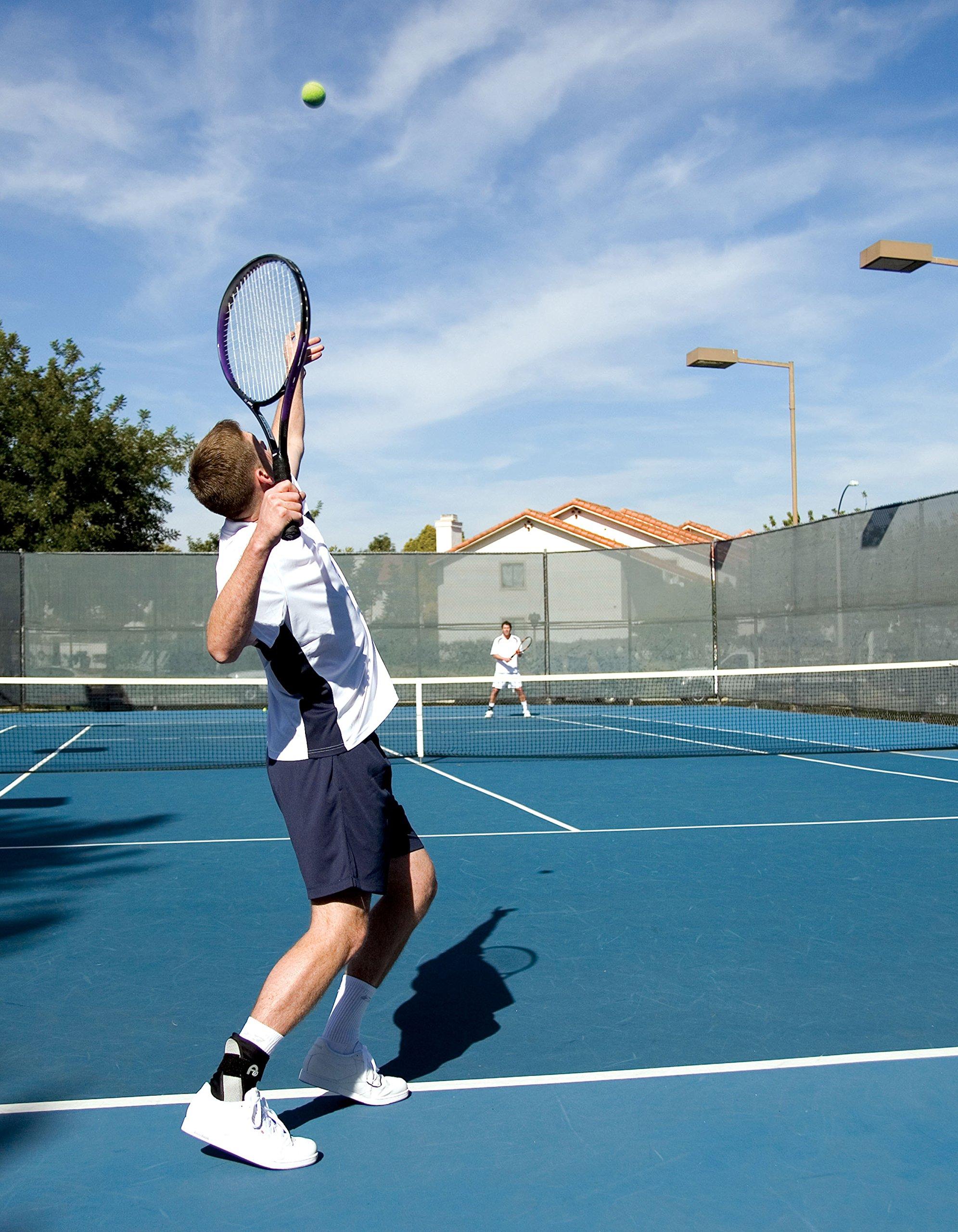 Aircast Aircast A60 Ankle Support Brace, Right Foot, White, Medium (Shoe Size: Men's 7.5-11.5 / Women's 9-13)