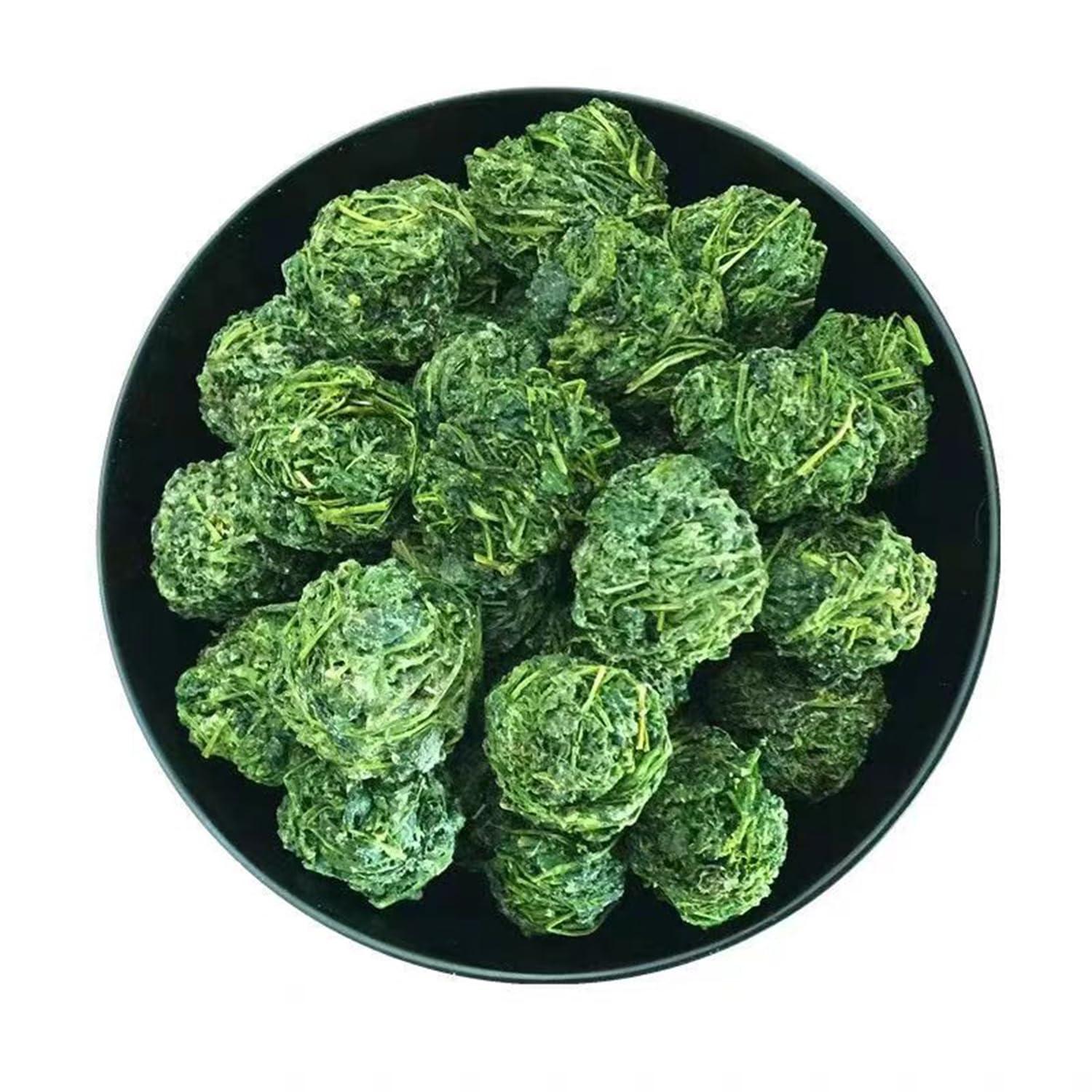 Aandiso Loose Leaf Jiaogulan Loose Tea 5.29oz Dragon Ball Gynostemma pentaphyllum Tea Jiao Gu Jan tea