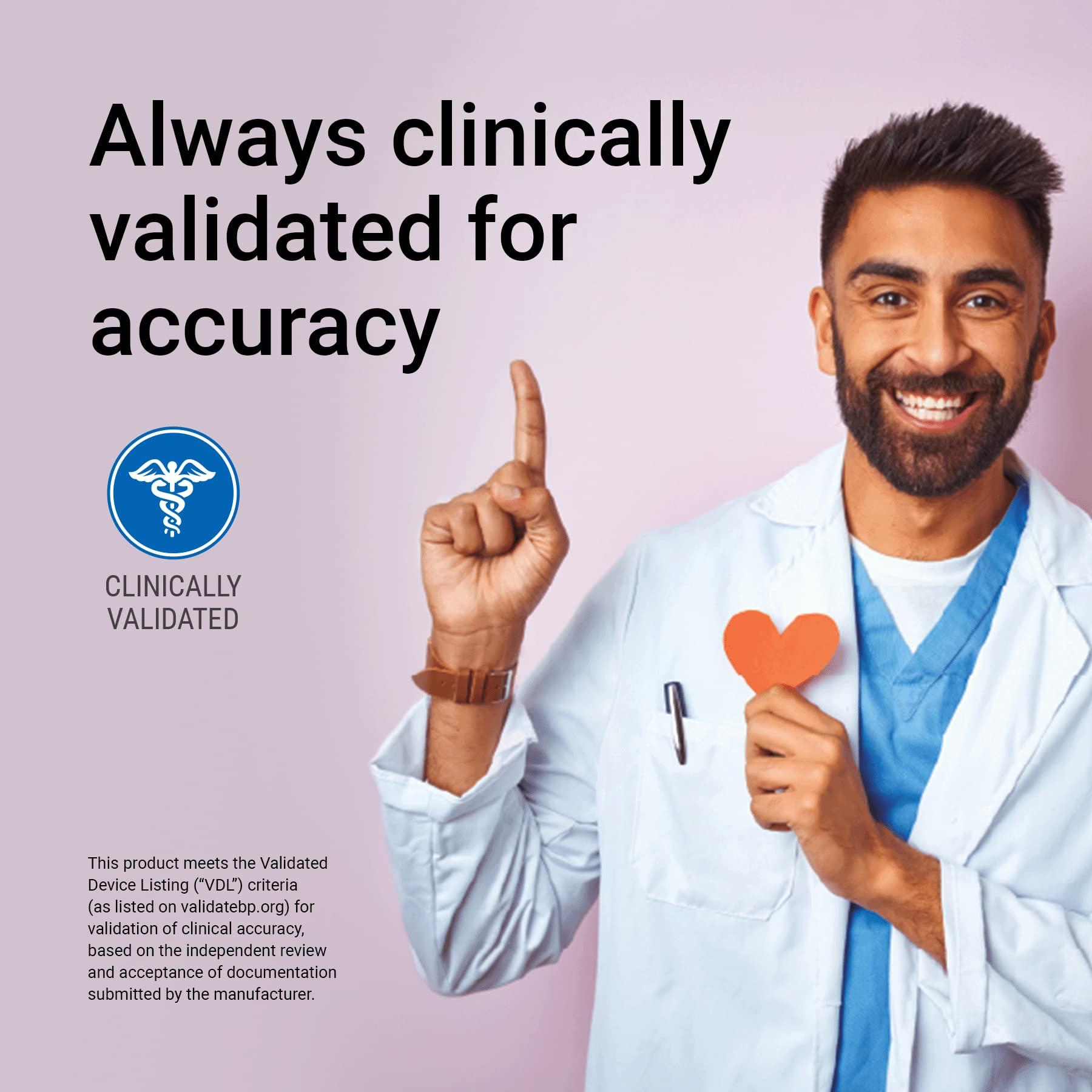 A&D Medical A&D Medical UltraConnect Upper Arm All-in-One Blood Pressure Monitor with Bluetooth, Blood Pressure Cuff (22 - 42 cm Range), One Click Operation