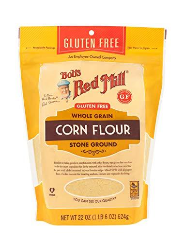 Bob's Red Mill Bob\'s Red Mill Corn Flour, Whole Grain, Gluten Free, 22 Ounces (Pack Of 4)