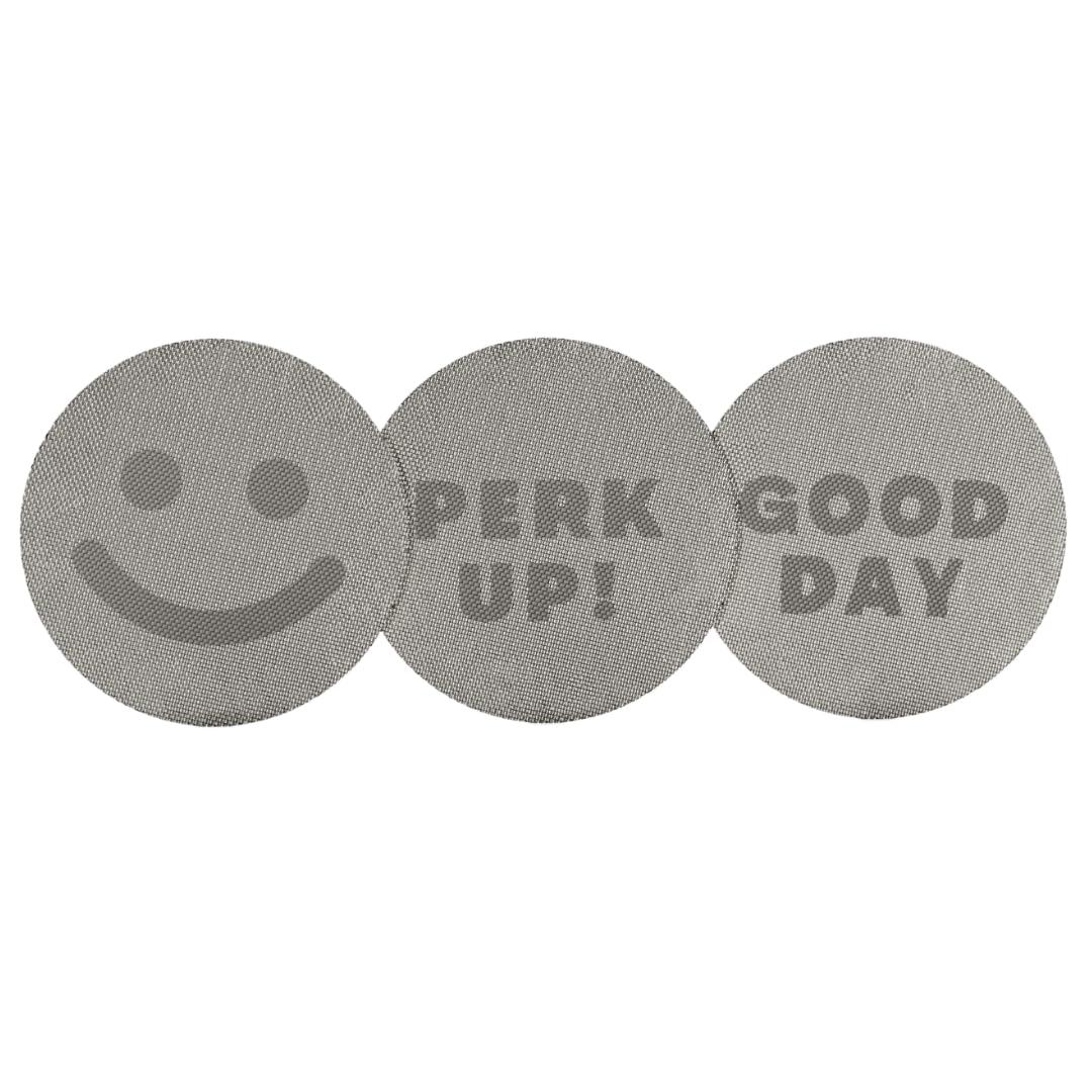 Generic Generic Happy Puck Espresso Puck Screens (3 Pack) | Stainless Steel Mesh | For All Portafilter Sizes 58.5MM, 53.5MM, 51MM | Coffee Filter Screen (58.5mm)