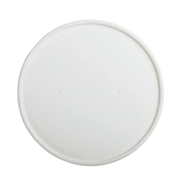 LOLLICUP USA INC Karat Paper lid for 32 oz Gourmet Paper Cold/Hot Food Containers - 500 ct
