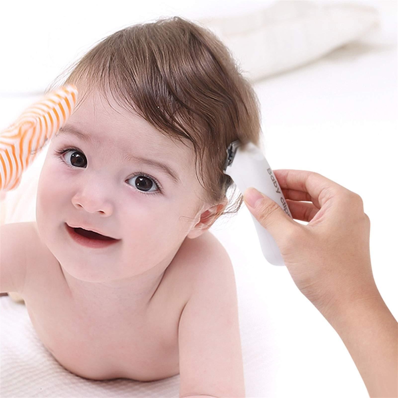 sdshfdjfheuhfedjv Baby Hair Trimmer Mini Portable Hair Clipper Kids Hair Cutting Rechargeable Quiet Infant Household Shaver