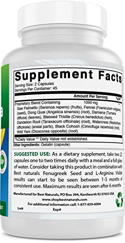 Best Naturals Best Naturals Breast-Ultra Breast Enlargement Pills 90 Capsules (90 Count (Pack of 2))