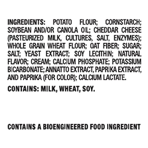 Ritz Ritz Crispers Cheddar Chips, Cheese, 6 Count (Pack of 1)