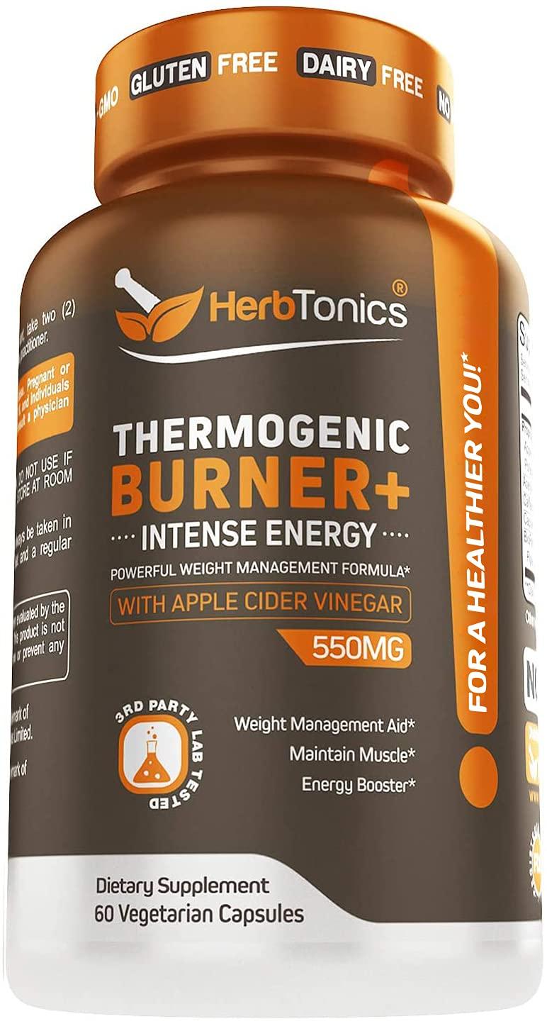 Herbtonics Herbtonics Apple Cider Vinegar Plus Keto with Burner +