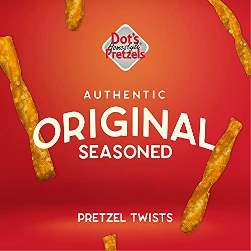 Dot's Homestyle Pretzels Dot's Homestyle Pretzels 1.5 Ounce Lunchbox Size Individual Pack Original Seasoned Pretzel Twists (36 Pack)