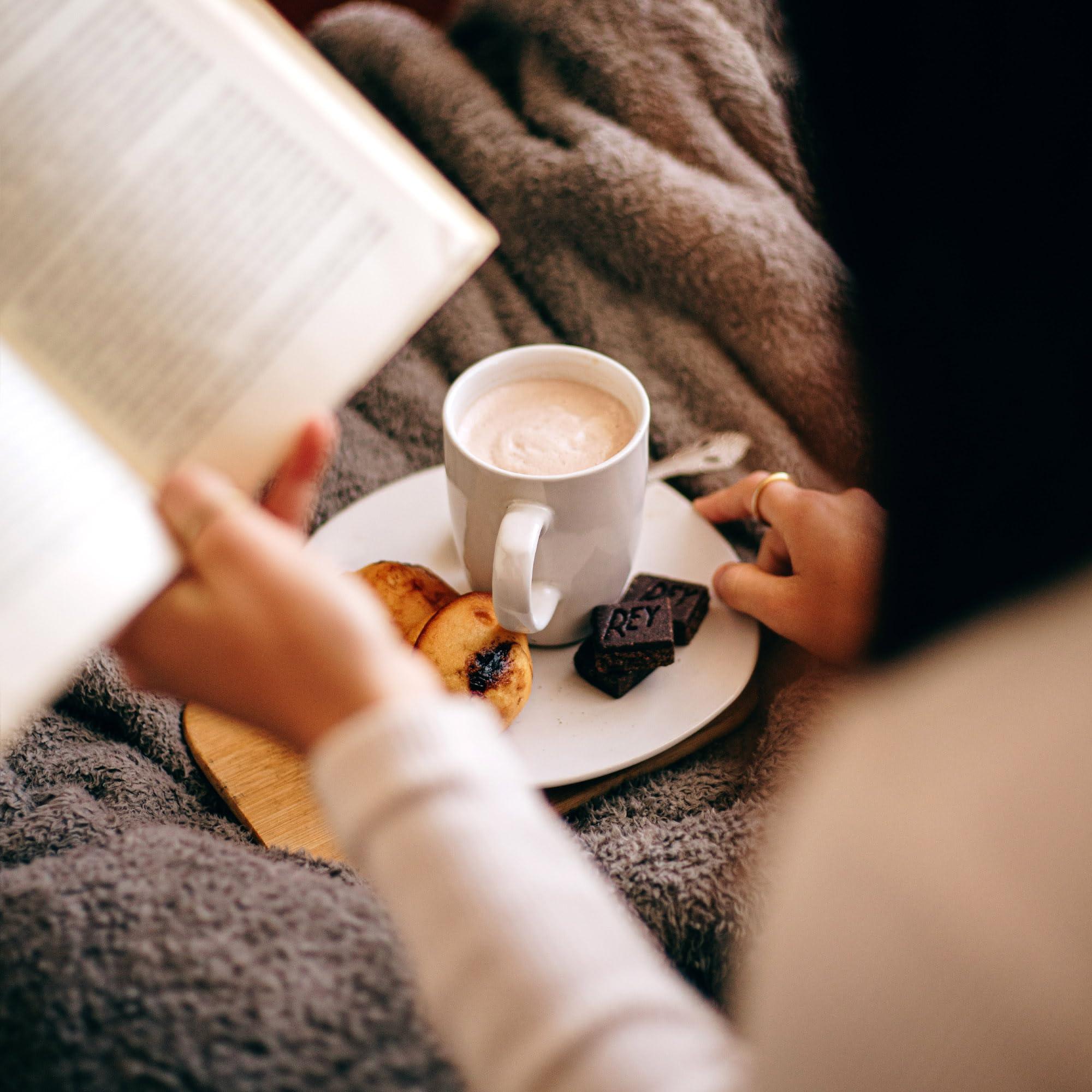 Rey Amargo Rey Amargo Mexican Traditional Hot Chocolate, Natural, Gluten Free, Vegan, Delicious For Mole