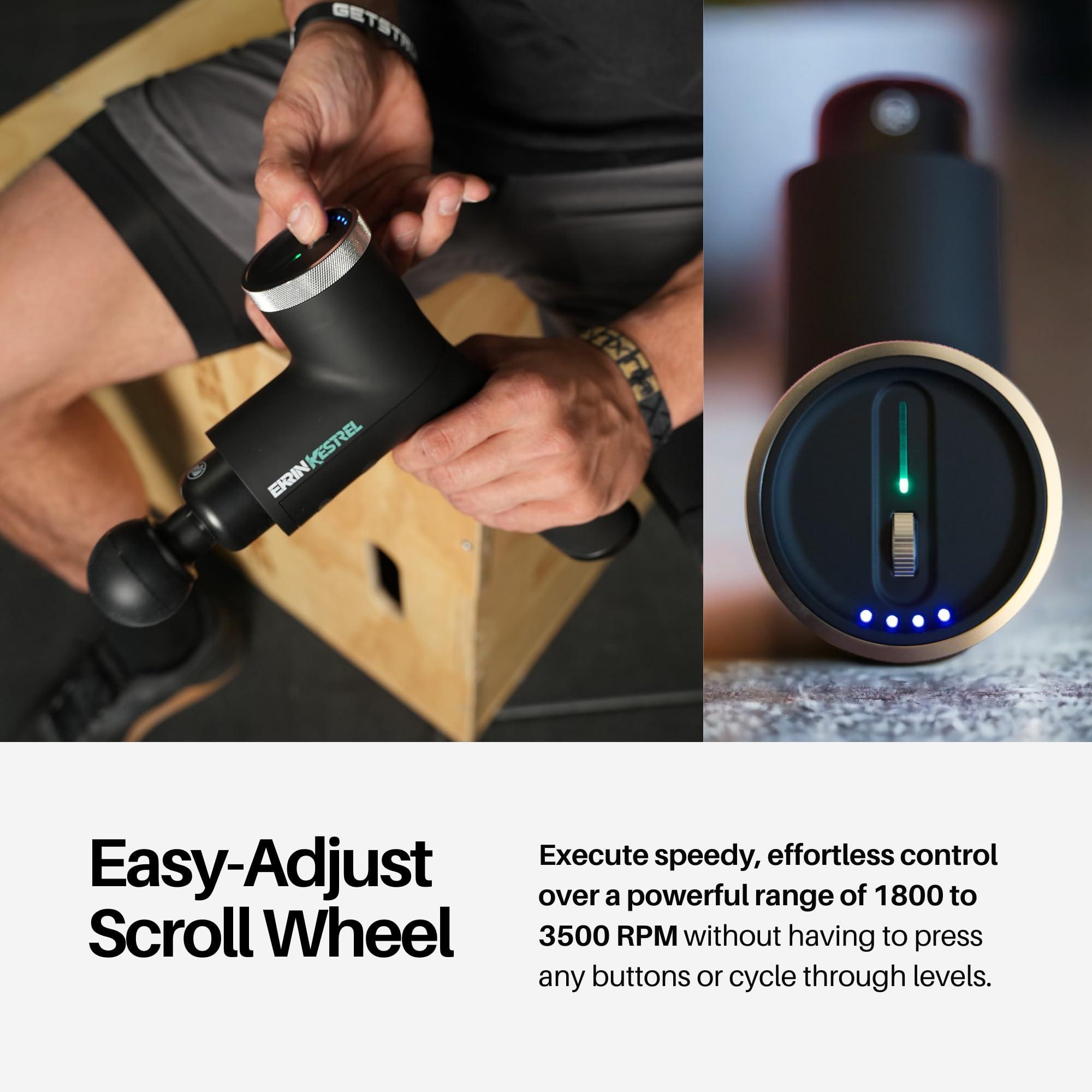 Ekrin Athletics Ekrin Athletics Kestrel Massage Gun: Enhanced Precision & Comfort for Superior Muscle Recovery & Wellness | Relieve Sore Muscles and Stiffness