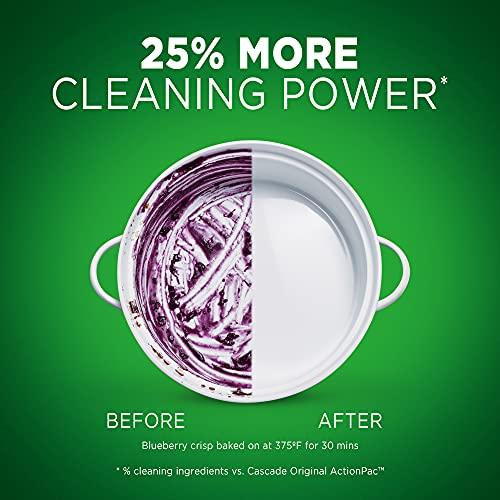 Cascade Cascade Complete Dishwasher Pods, ActionPacs Dishwasher Detergent, Fresh Scent, 43 Count