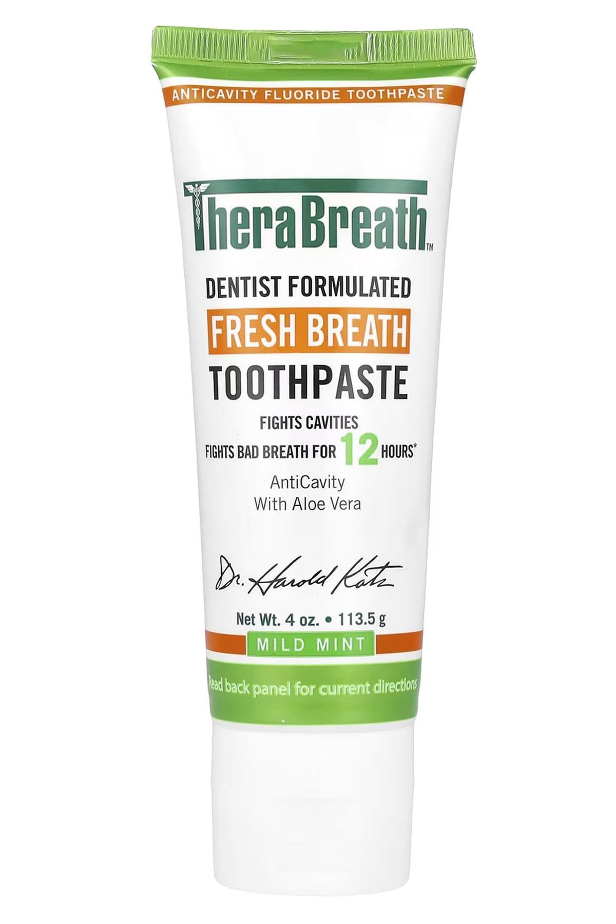 TheraBreath TheraBreath Fresh Breath Toothpaste 4 oz