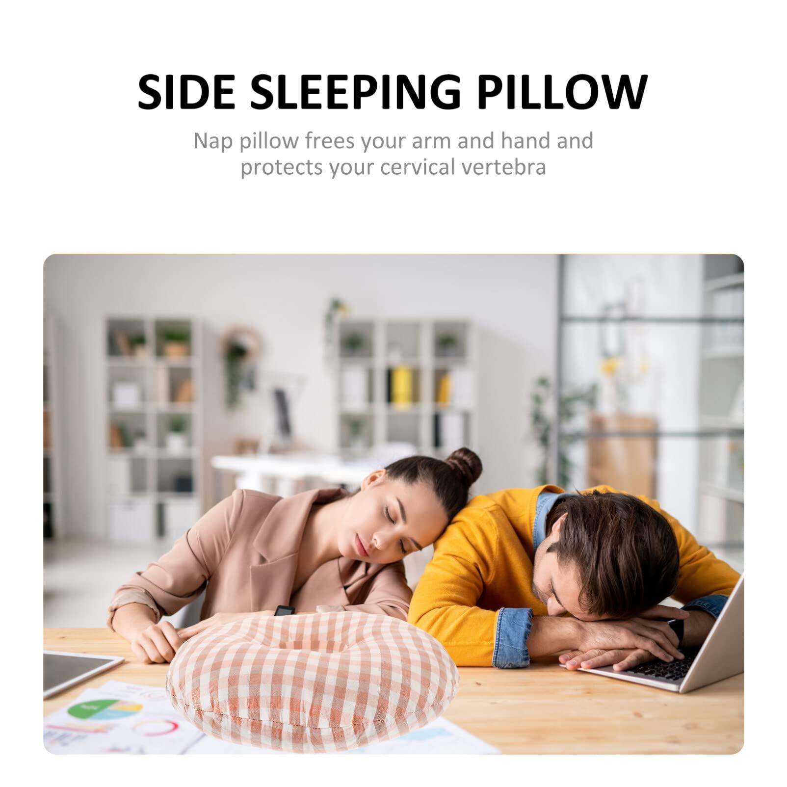 Healifty Healifty Piercing Pillow Ear Hole Pillow Donut Sleeping Pillow Soft O-Shaped Pillow Ear Guard Cushion for Ear Pain Ear Pressure Sores Office Nursing
