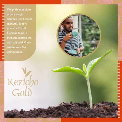 Kericho Gold Kericho Gold "Be my Valentine” Rose Tea Bags - Black Tea Base - Flavorful Taste - Rich in Anti-Oxidants - No Artificial Flavoring -Attitude Teas (1) (1 Pack)