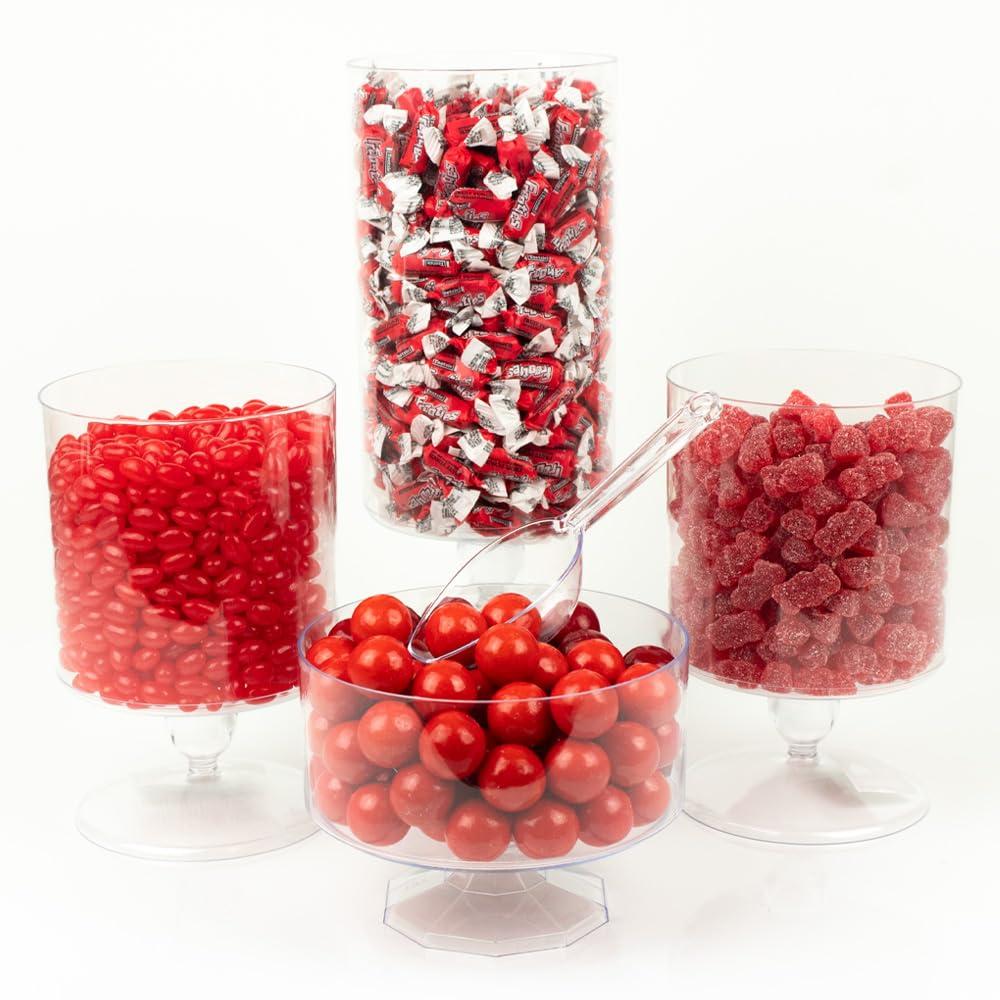 Just Candy Red Value Size Candy Buffet - (Approx. 7.3 lbs)