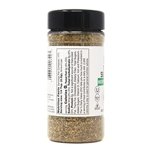 Badia Badia Italian Seasoning Mediterranean Blend, 1.25 Ounce (Pack of 6)