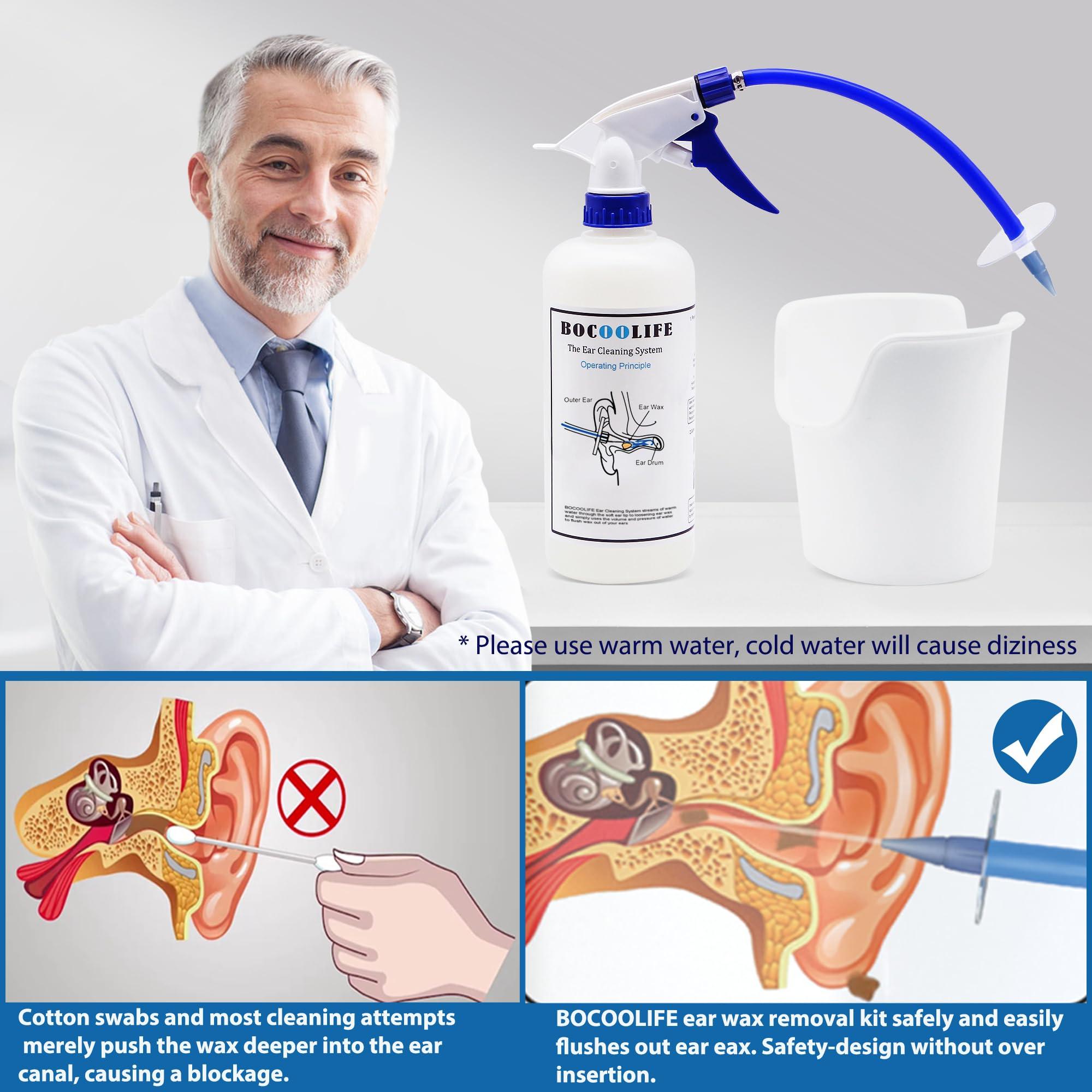 BOCOOLIFE BOCOOLIFE Ear Cleaning Tool Kit with Canal Examine Set for Safe and Effective Wax Removal