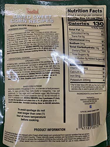 AmishTastes COPES CORN SWEET DRIED, 3.75 OZ (3 pack)