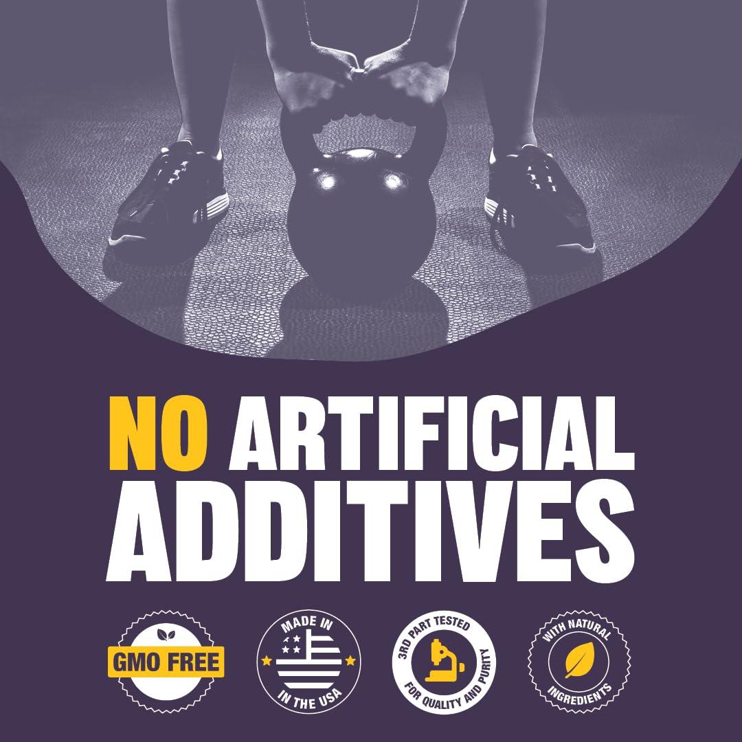 Raw Barrel Raw Barrel 2lb No Bull Unflavored Whey Protein Powder, Pure, Instantized Whey Supplement,High Protein, Low Carb, No Fillers, No Additives, Flavorless