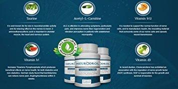 Neurodrol Neurodrol Advanced Nerve Support Formula Natural Non Prescription for Numbness Tingling Burning & Pain Associated with Neuropathy (Blue)