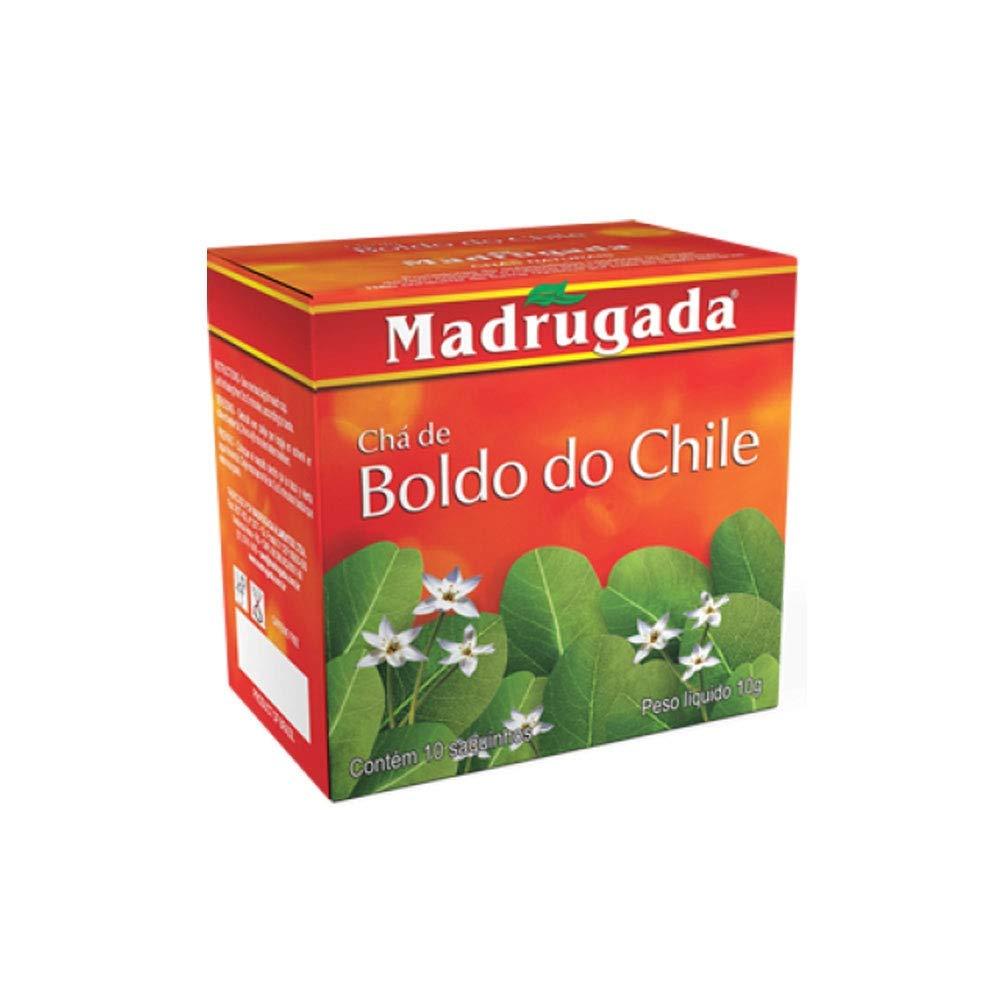 Madrugada Boldo Leaf Tea - Chá Boldo Do Chile - Madrugada - 60 Bags