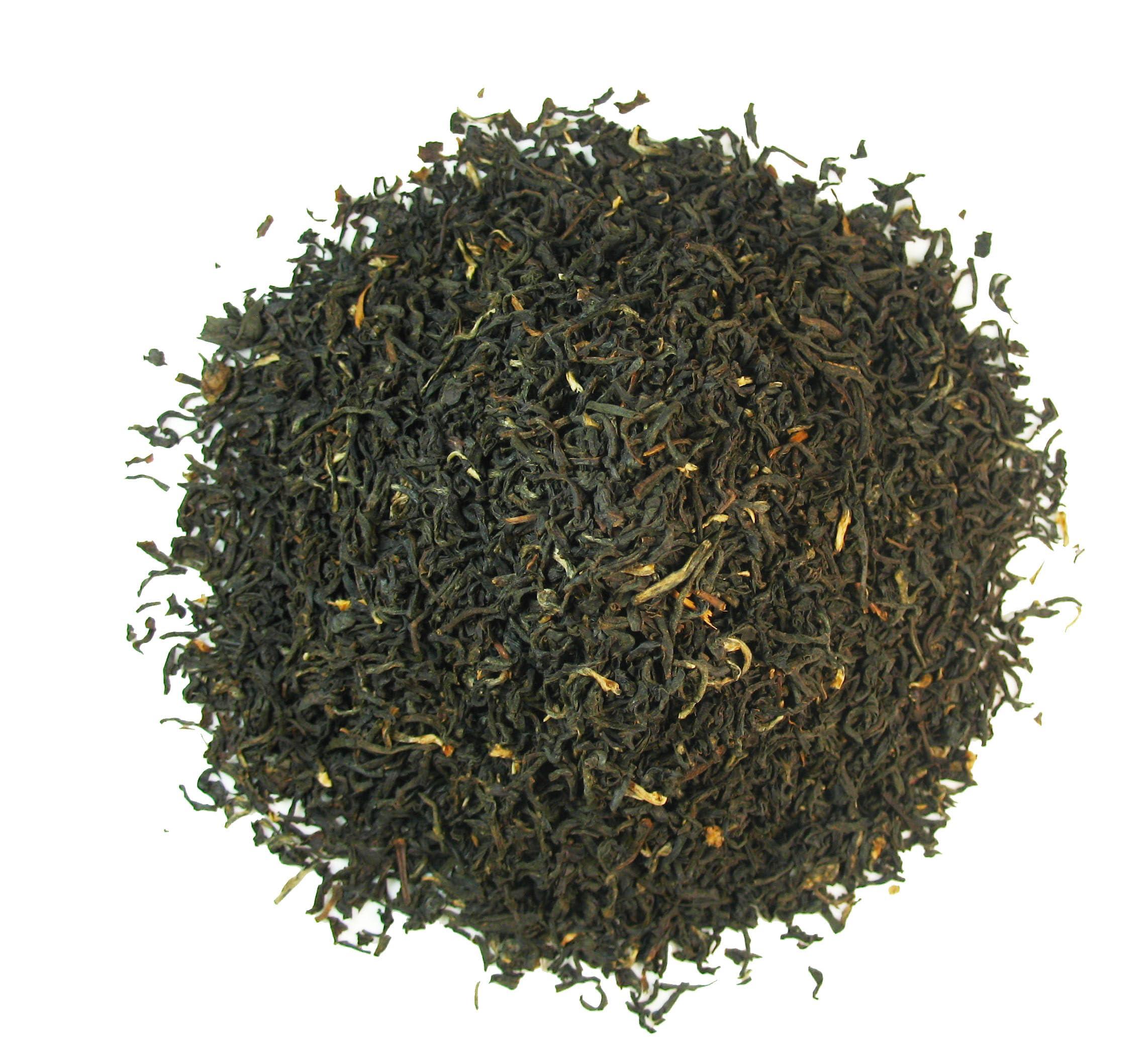 GreenHillTea Greenhilltea, Assam TGFOP Black Tea with Tippy Flowery Malty Premium Black Tea Loose Leave Tea 1 LB