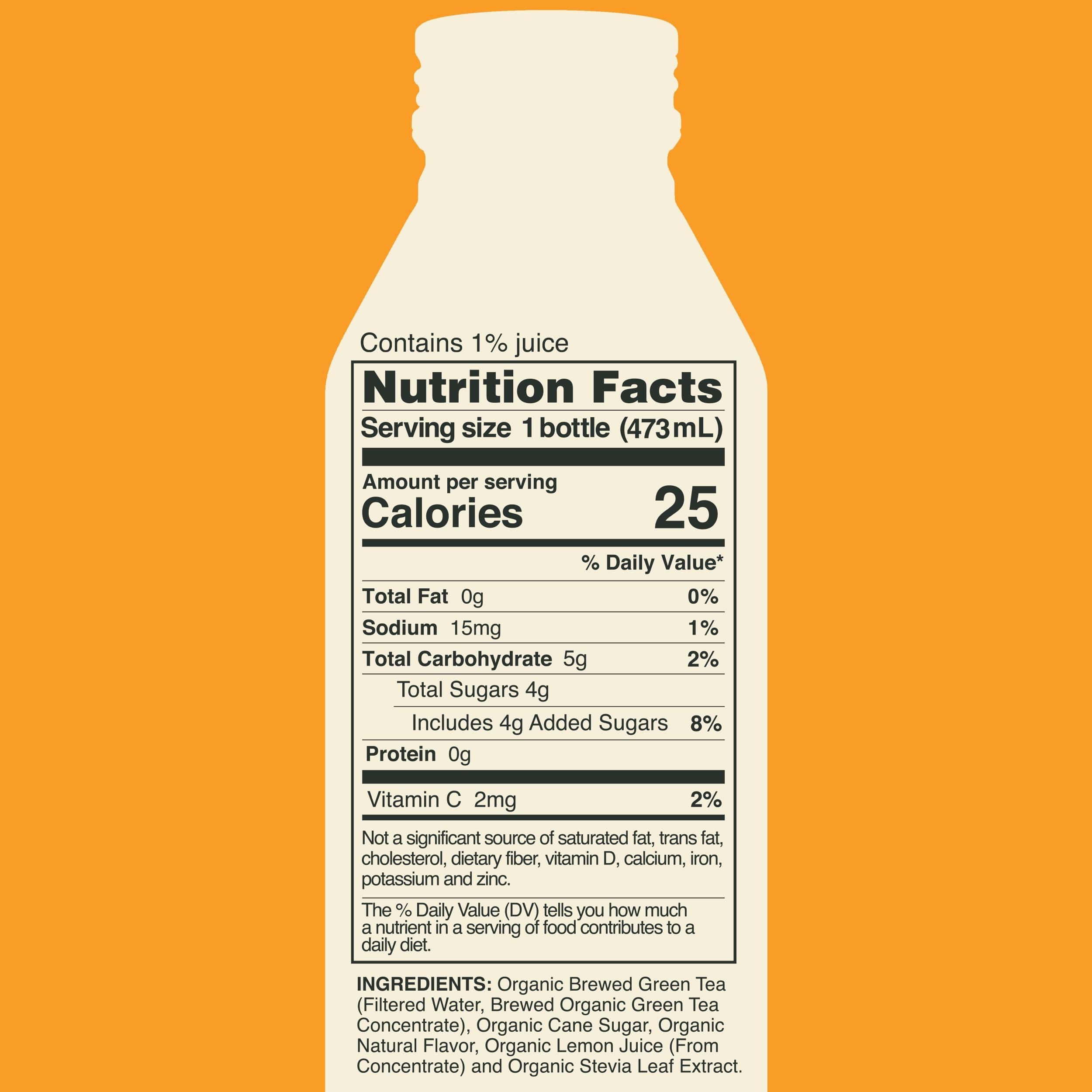 Saint James Iced Tea Saint James Iced Tea - Organic Green Tea - Non GMO, Gluten Free, Low Calorie & Low Sugar - Pineapple & Mango, 12 Pack (16.9 fl oz each)