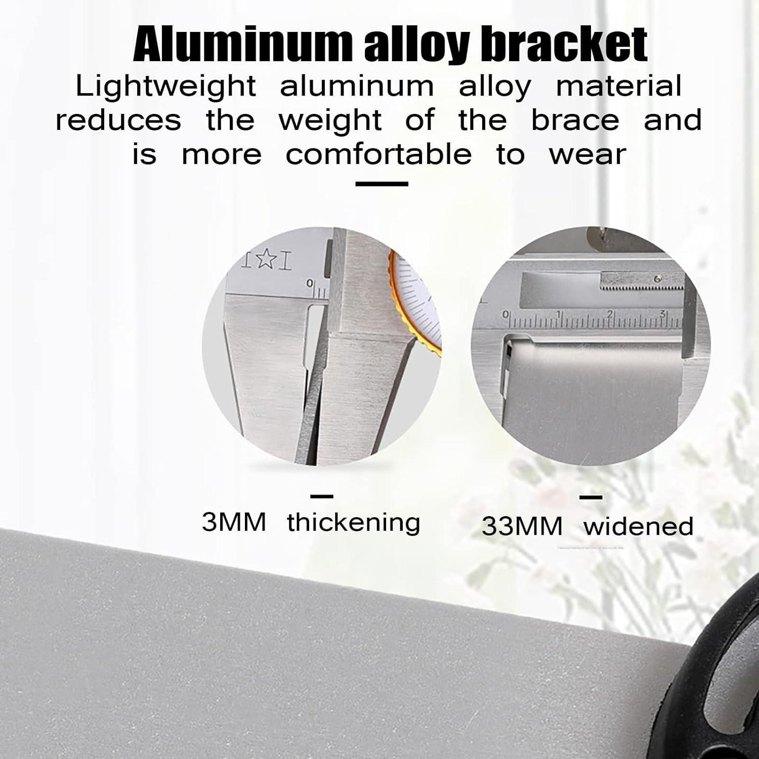 FoRes Hinged Knee Pad Hinged Knee Brace Support For Protection Medical Hinged Knee Orthosis With 0-120 Adjustable Angle Four Straps Non-slip Straps For Knee Ligament Relaxation, Meniscus Injury (Size : M