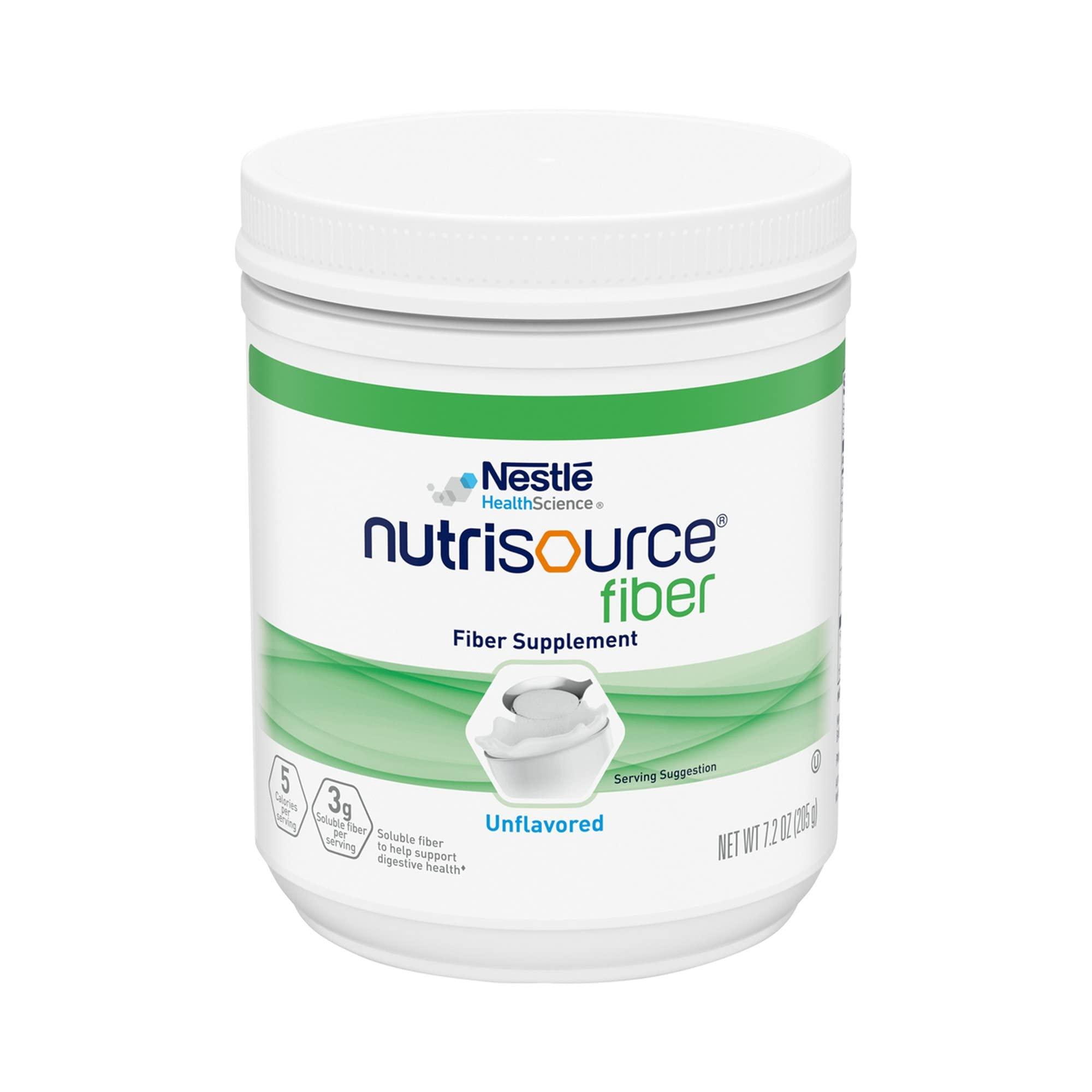 Nutrisource NutriSource Fiber Dietary Fiber Nutritional Supplements, Unflavored, 7.2 Ounce (Pack of 4)