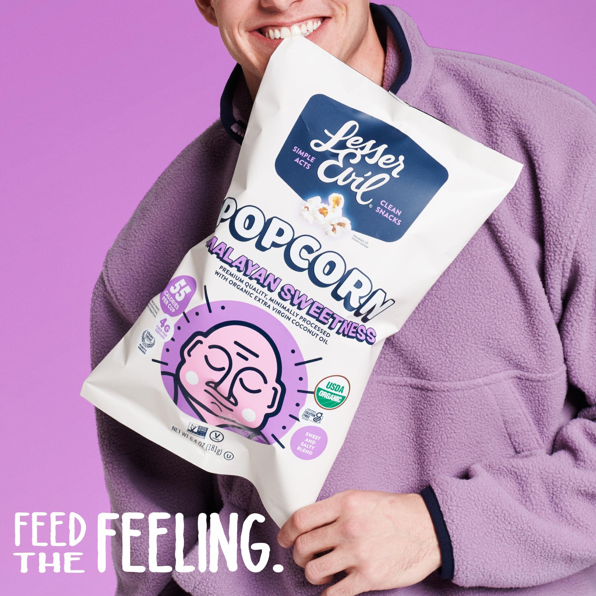 Lesserevil Lesserevil, Popcorn Bowl Sweet Organic, 7 Ounce