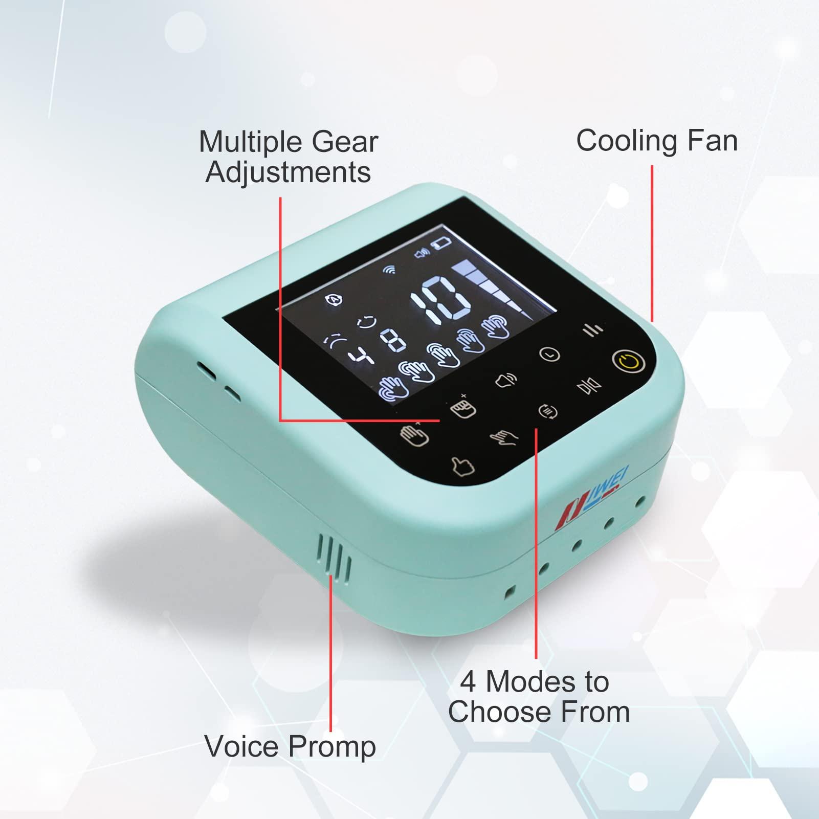 Nowinda Nowinda Rehabilitation Robot Gloves|Hemiplegia Finger Rehabilitation Trainer Robot Gloves-Stroke Hand Therapy Equipment for Home-Left Hand-XXL