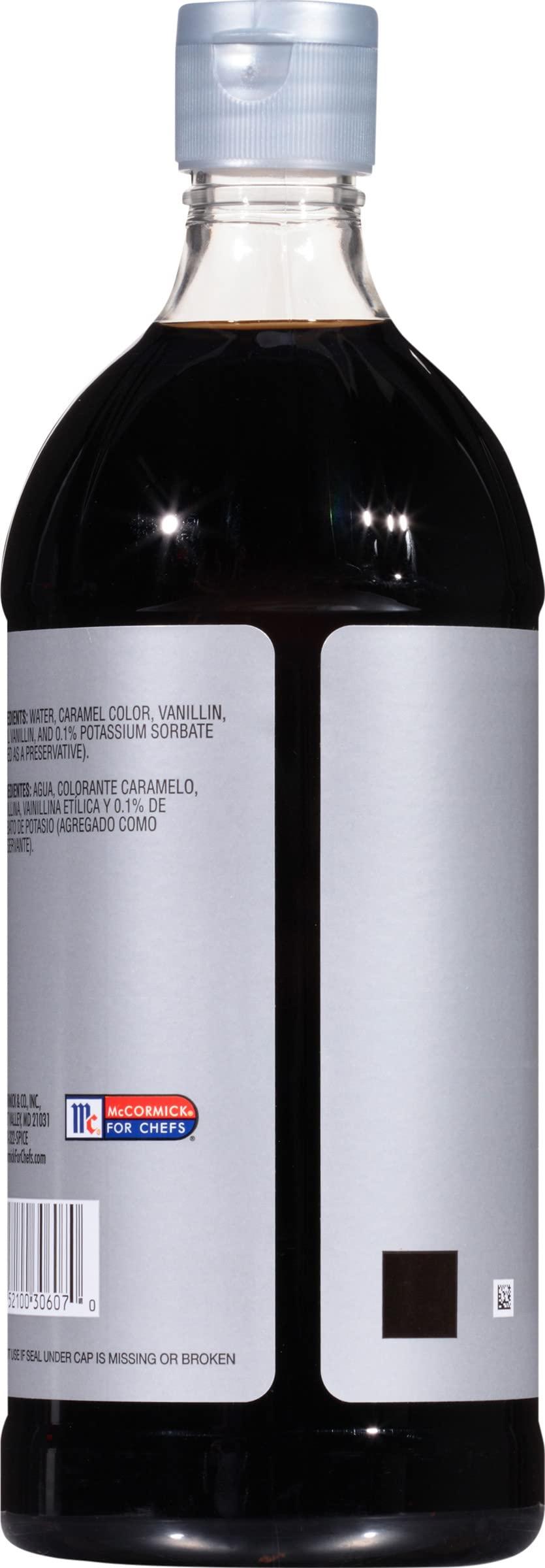 McCormick Culinary McCormick Culinary Imitation Vanilla Flavoring, 32 fl oz (Pack of 6) - Six 32 Fluid Ounce Bottles of Imitation Vanilla Extract for Baking, Best for Cakes, Frostings, Desserts and More
