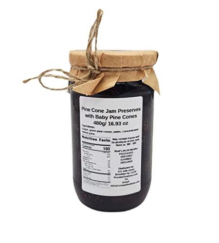 Samsonov and Partners Pine Cone Jam Preserves with Baby Pine Cones 480g/ 16.93 oz by Samsonov and Partners