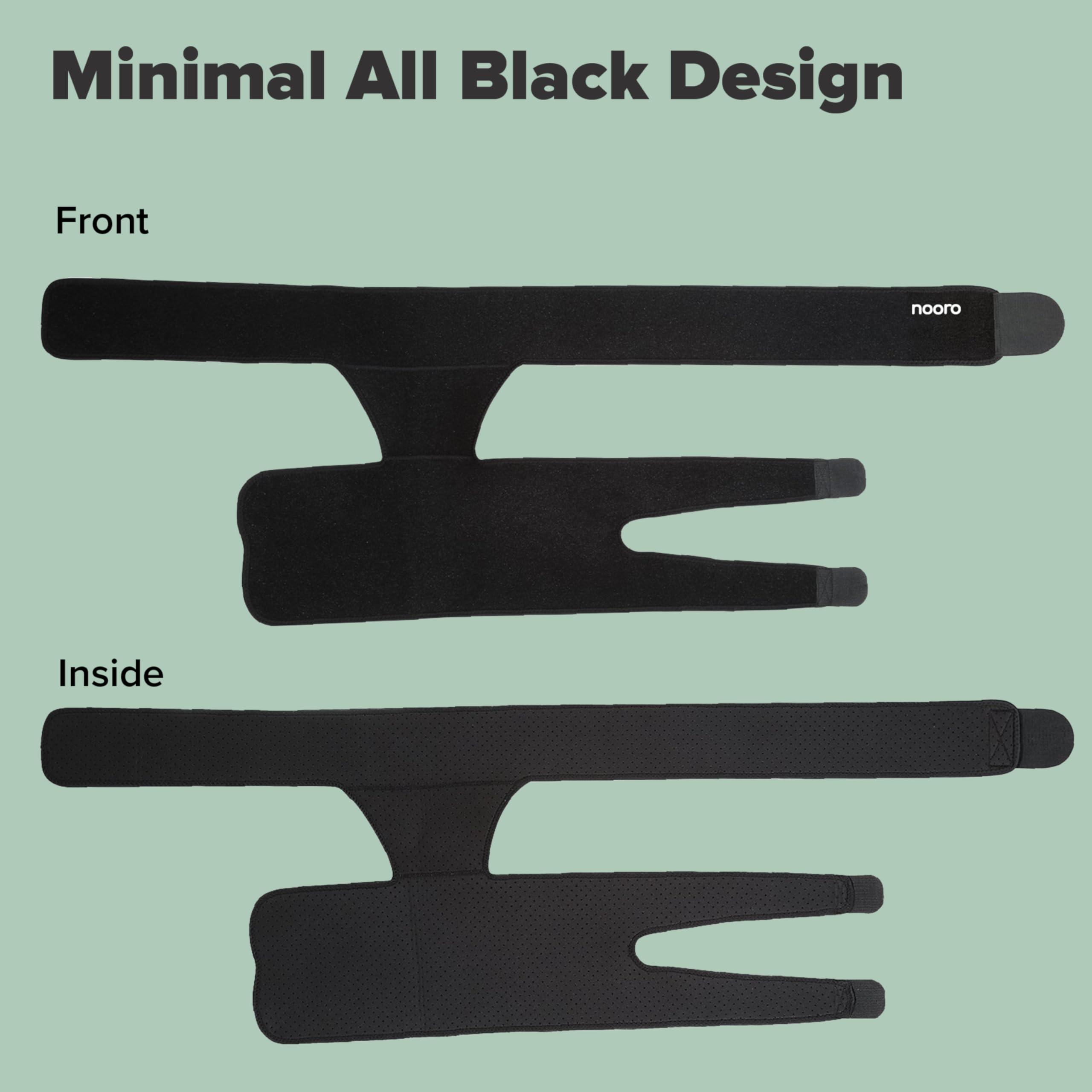 nooro nooro NeuroFlex Hip & Back Stabilizer - Sciatica, Lower Back & Hip Support For Muscle Stiffness, Improves Posture & Mobility For Left or Right Leg