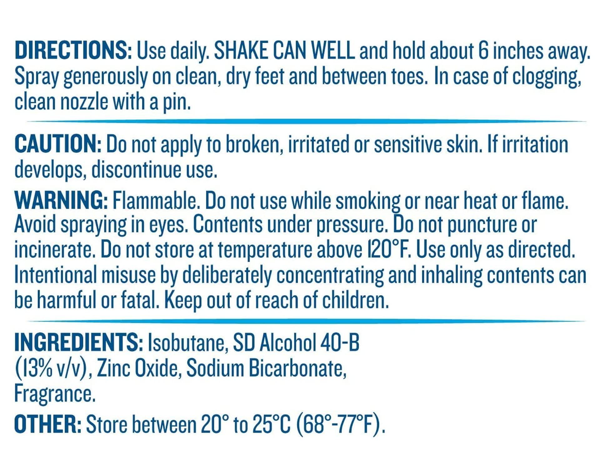 Dr. Scholl's Dr Scholls Odor-X Odor Fighting Spray Powder 4.7 Ounce