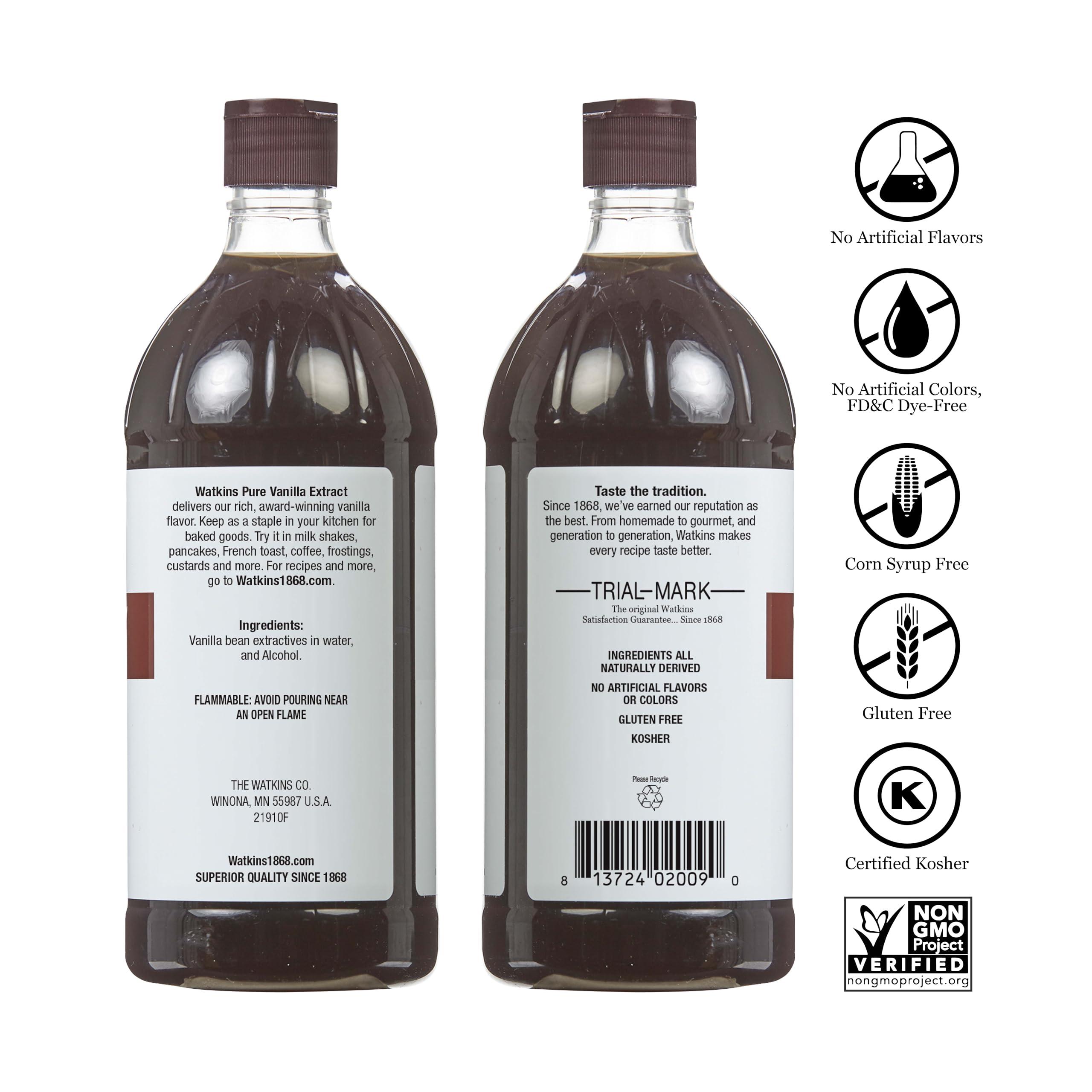 Watkins Watkins Pure Vanilla Extract, 16 Ounce