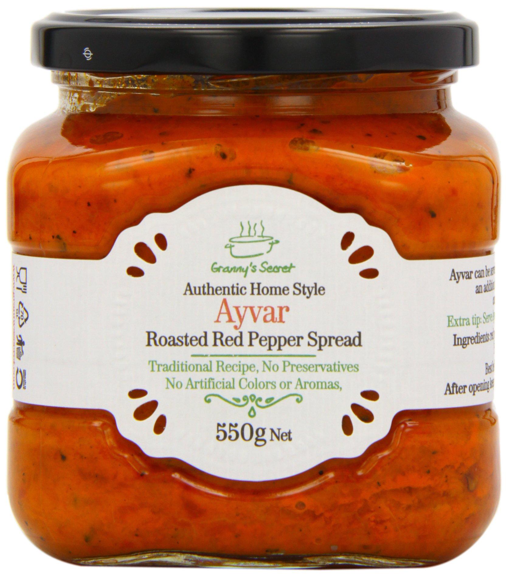 Granny's Secret Granny's Secret Ajvar Roasted Pepper, 550 Gram