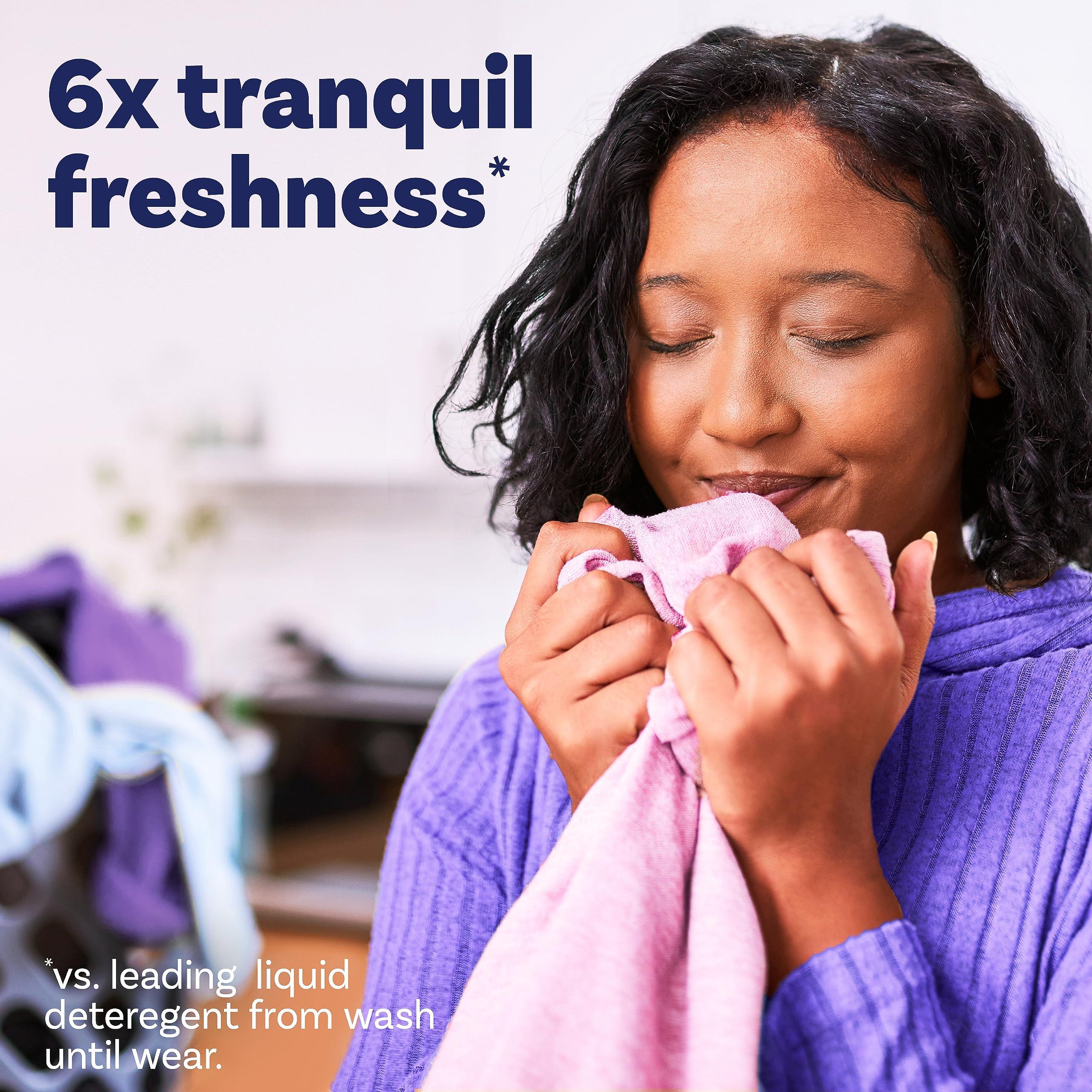 Downy Downy Infusions In-Wash Laundry Scent Booster Beads, CALM, Soothing Lavender and Vanilla Bean, 13.4 oz