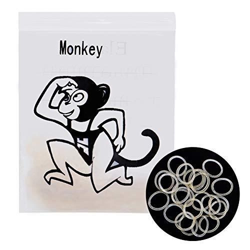 Angzhili 10 Bag Dental Orthodontic Rubber Bands Orthodontic Elastic Orthodontic Supply 3.5 Oz (3/8")