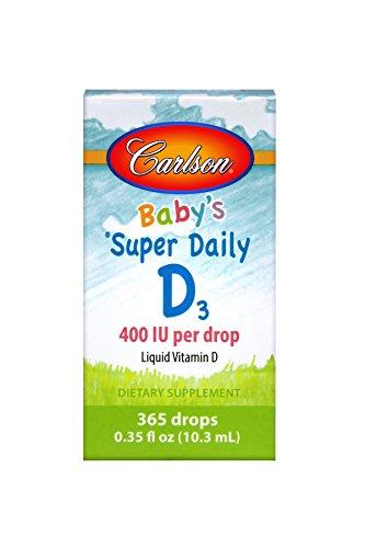 Carlson Carlson Labs Super Daily D3 Baby 400 IU - 0.35 oz.
