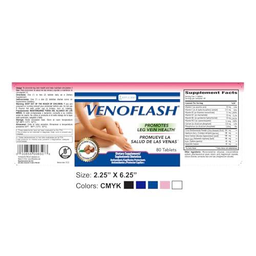 Venoflash VenoFlash Regular - Leg Vein Health Supplement