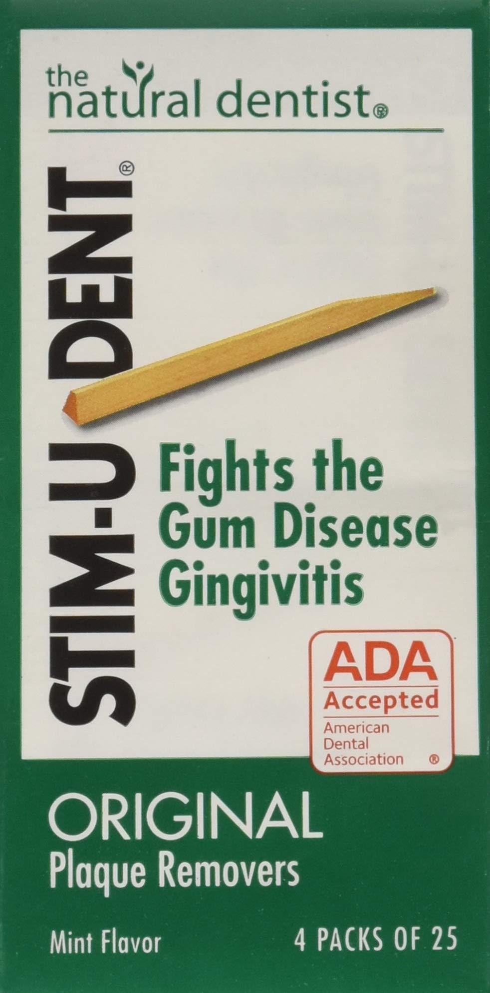Stim-U-Dent STIM-U-DENT Original Plaque Removers Mint -- 100 Toothpicks