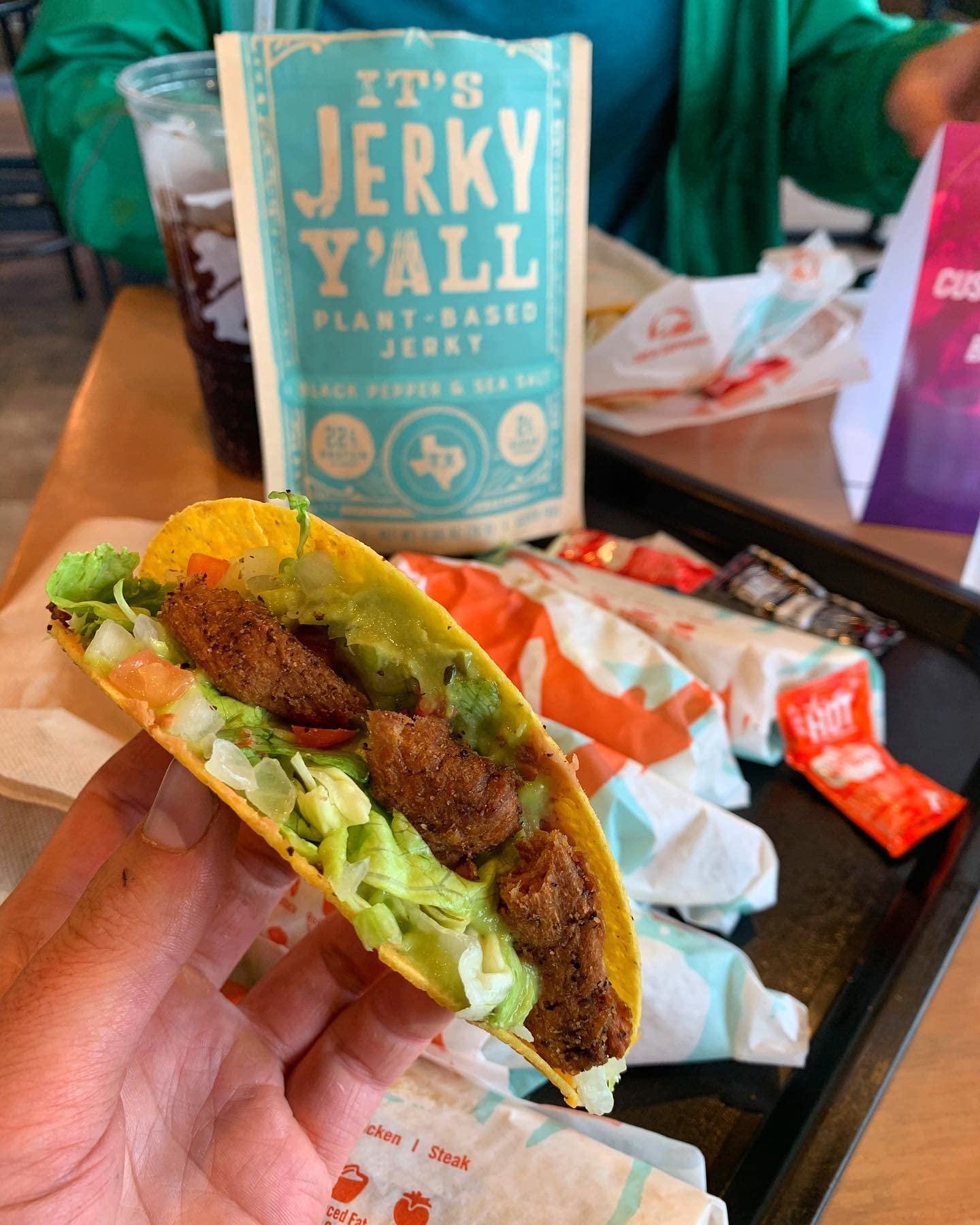 It's Jerky Y'all It's Jerky Y'all Vegan Jerky SEA SALT & PEPPER - Beyond Tender and Tasty Vegan Snacks - High Protein, Low Carb, Non-GMO, Gluten-Free, Vegetarian, Whole30 (2-Pack)