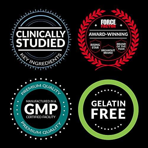 Force Factor Force Factor Black Maca Gummies, 3-Pack, Black Maca Root to Enhance Male Vitality, Increase Energy & Strength, with BioPerine for Superior Absorption, Delicious Passion Berry Flavor, 180 Gummies