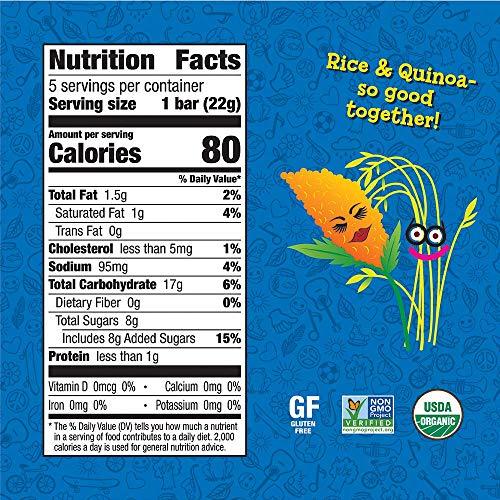 Annie's Homegrown Annie\'s Organic Original Crispy Snack Bars, Gluten Free, 3.9 oz, 5 ct.