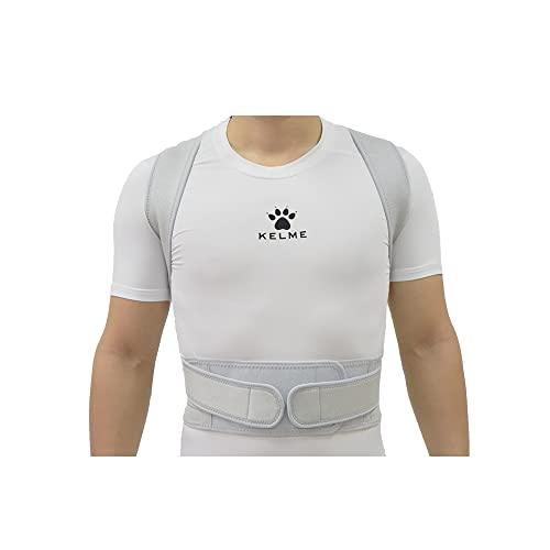 Medsarar Posture Corrector for Men and Women,Medsarar Shoulder Lumbar Adjustable Breathable Improve Posture Upper Back Brace Posture Corrector Full Back Support (Gray, Small)