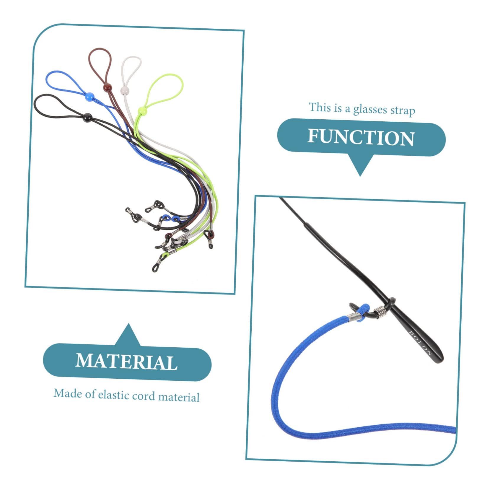 Beavorty 15 Pcs Glasses Lanyard Anti-lost Glasses Rope Eye Glasses Holders Around Neck Eyeglasses Strap Sports Eyeglasses Rope Glasses Chain Eyeglass Holders Eyeglass Straps Eyeglass Chain
